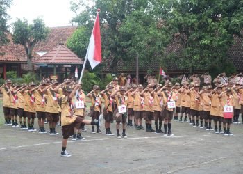 Pesta Siaga Cabang 2023: Kwarcab Sukoharjo Cetak Karakter Siaga Mandiri dan Riang Gembira di Tawangsari