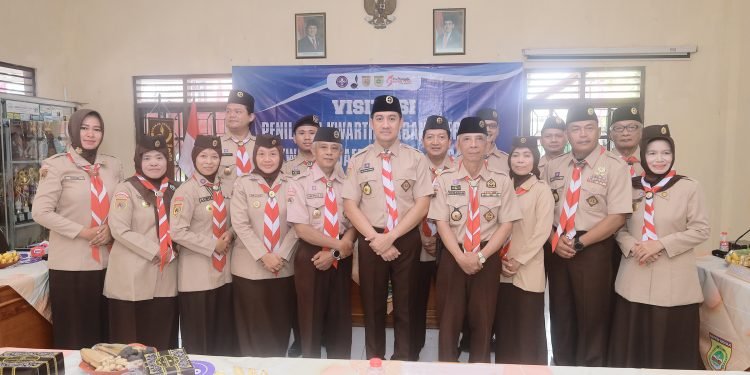 Penuh Semangat, Kwarcab Sukoharjo Terima Kunjungan Tim Penilai Kwarda Jateng dalam Visitasi Kwarcab Tergiat 2025